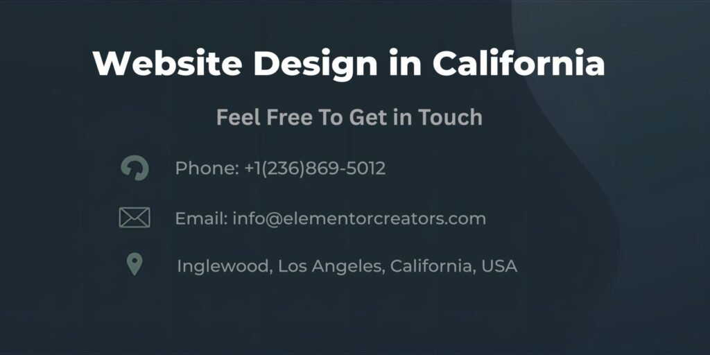 Website Design in California