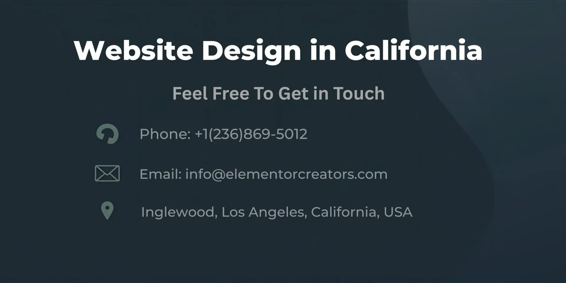 Website Design in California